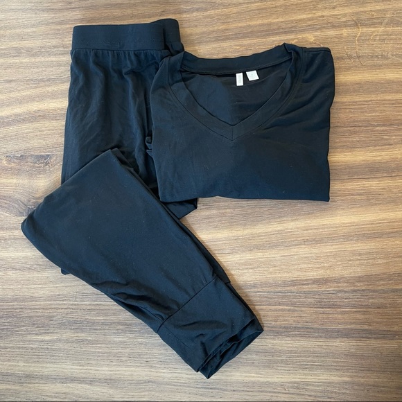 🆕 Nordstrom Moonlight V-Neck Pajama Set 2 Piece - Picture 2 of 5